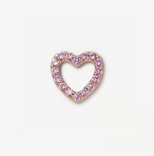 Charm "Corazón Rosa"