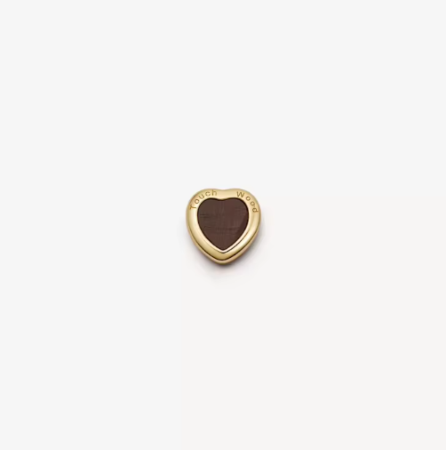 Charm "Corazón de Madera"