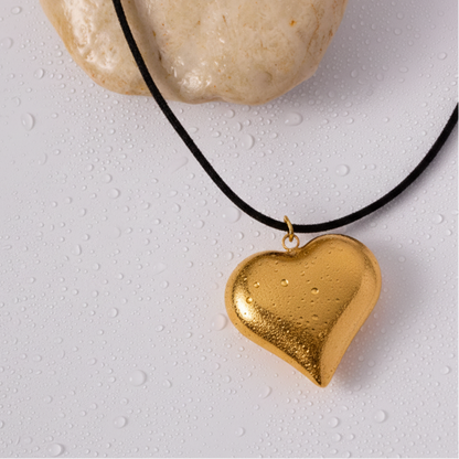 Colgante "Corazón Dorado"