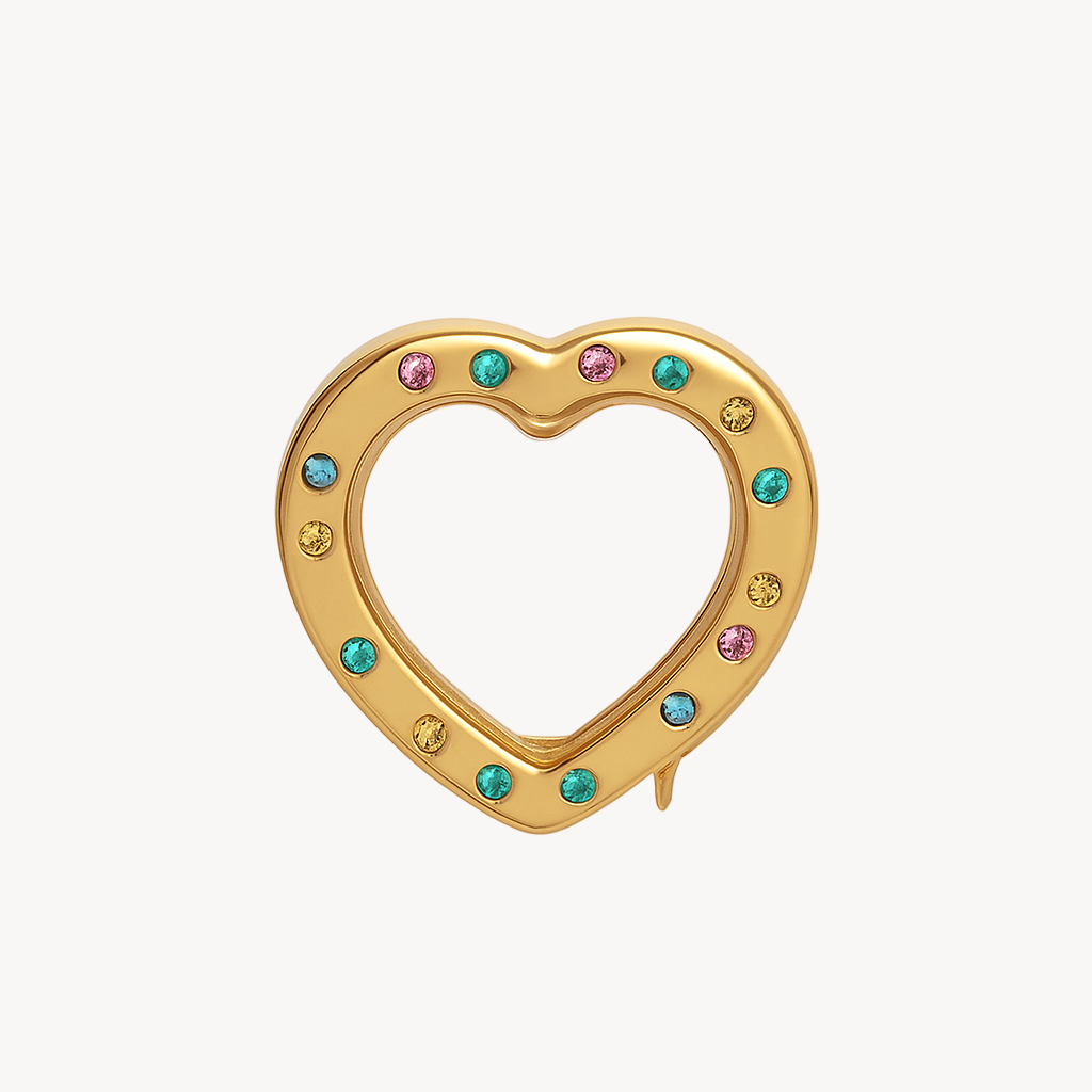 2x1 | Colgante "Corazón Arcoíris"