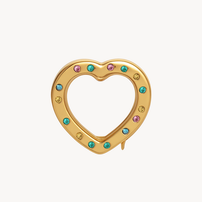 2x1 | Colgante "Corazón Arcoíris"