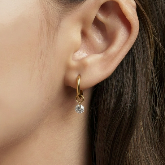 Promo Conjunto | Pendientes 18k + Colgante incluido