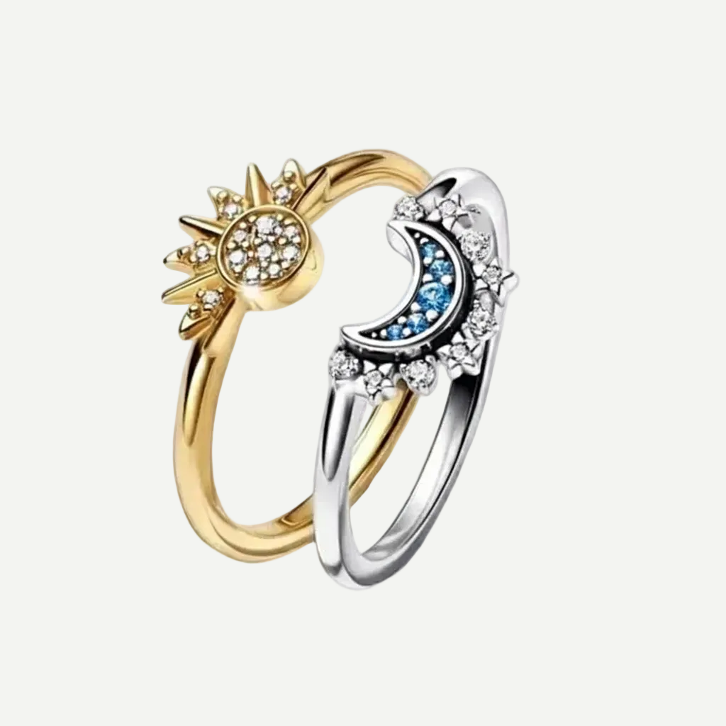 OFERTA 2x1 | Anillo de Vínculo Sol y Luna