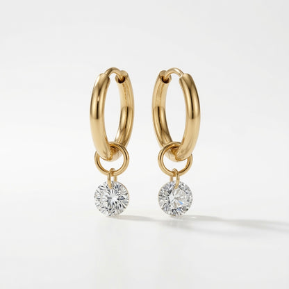 Promo Conjunto | Pendientes 18k + Colgante incluido
