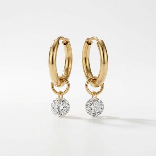 Promo Conjunto | Pendientes 18k + Colgante incluido